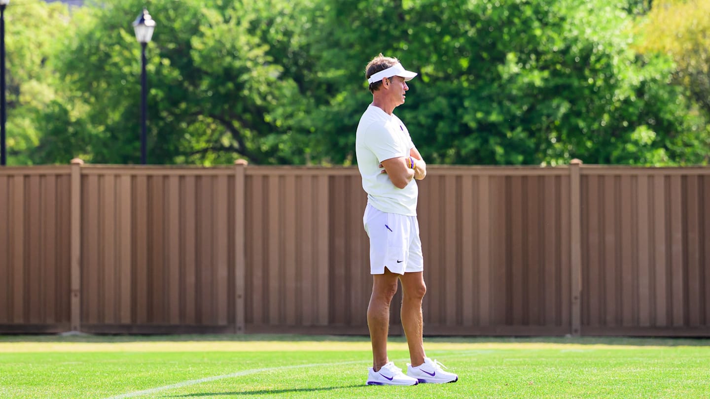LSU Football Practice Report: Youngsters Turning Heads as Lane Kiffin Ups Intensity