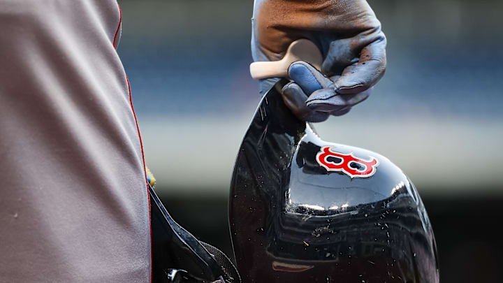 Boston Red Sox helmet