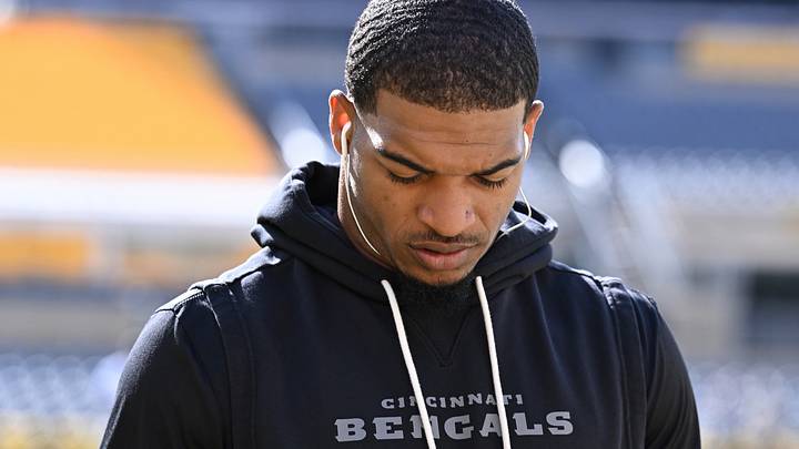 Sep 27, 2026; Pittsburgh, Pennsylvania, USA;  Cincinnati Bengals wide receiver Ja'marr Chase (1) walks on the field during warms up for a game against the Pittsburgh Steelers at Acrisure Stadium.  Mandatory Credit: Barry Reeger-Imagn Images