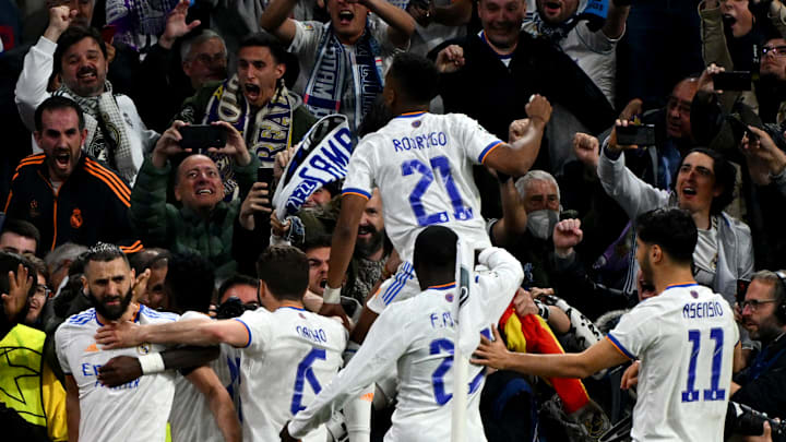 Das Bernabeu außer Rand und Band Das Bernabeu außer Rand und Band