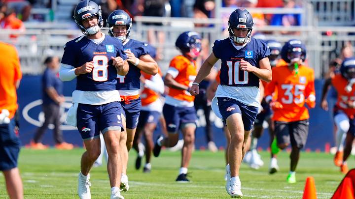 Bo Nix and Jarrett Stidham are likely to be named QB1 and QB2 in Denver