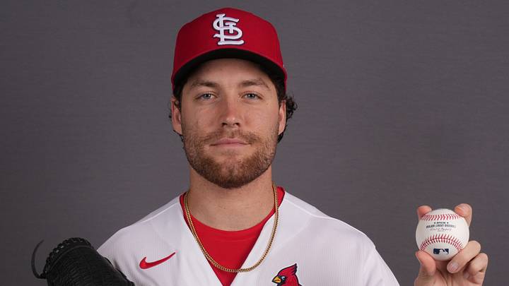 Feb 17, 2026; Jupiter, FL, USA; St. Louis Cardinals pitcher Ixan Henderson (80). Mandatory Credit: Jim Rassol-Imagn Images Feb 17, 2026; Jupiter, FL, USA; St. Louis Cardinals pitcher Ixan Henderson (80). Mandatory Credit: Jim Rassol-Imagn Images