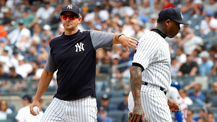 Aroldis Chapman sabe que puede sejar de ser el cerrador de los Yankees 