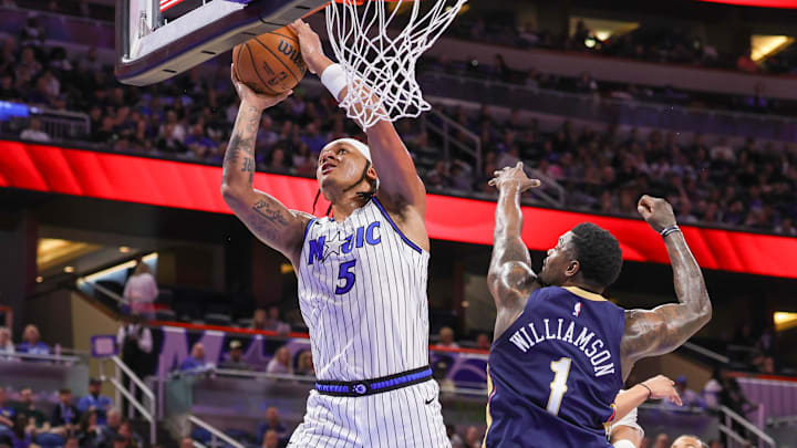 Paolo Banchero has had a rough week. But facing the New Orleans Pelicans could be the medicine he needs if you look back at his three previous visits to New Orleans. Paolo Banchero has had a rough week. But facing the New Orleans Pelicans could be the medicine he needs if you look back at his three previous visits to New Orleans.