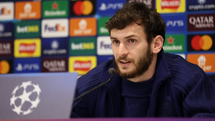 Paris Saint-Germain Training Session And Press Conference - UEFA Champions League 2024/25 Round of Paris Saint-Germain Training Session And Press Conference - UEFA Champions League 2024/25 Round of