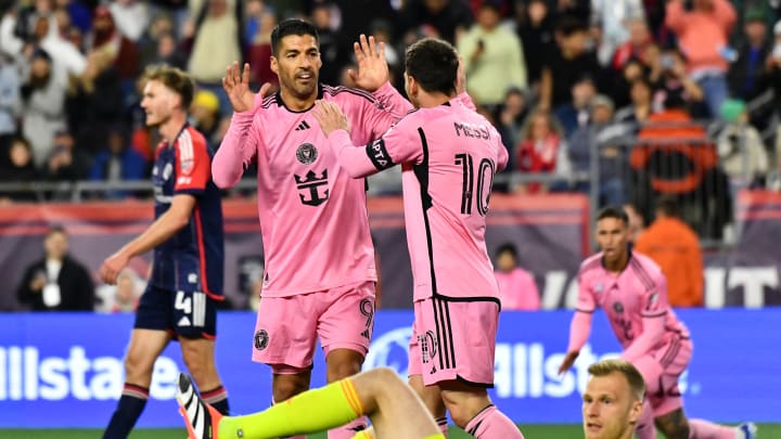 TOPSHOT-FBL-USA-MLS-MIAMI-NEW ENGLAND TOPSHOT-FBL-USA-MLS-MIAMI-NEW ENGLAND