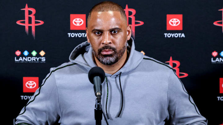 Houston Rockets head coach Ime Udoka