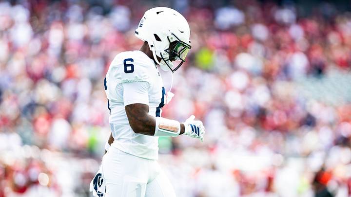 Penn State Nittany Lions receiver Koby Howard during the game against the Temple Owls at Lincoln Financial Field. Penn State Nittany Lions receiver Koby Howard during the game against the Temple Owls at Lincoln Financial Field.