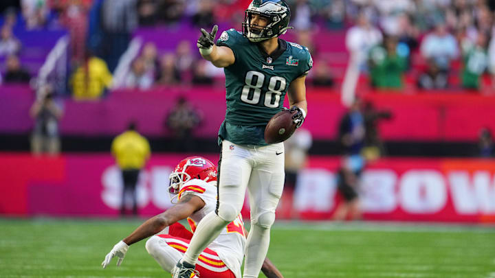 Dallas Goedert, TE #88, Philadelphia Eagles Dallas Goedert, TE #88, Philadelphia Eagles