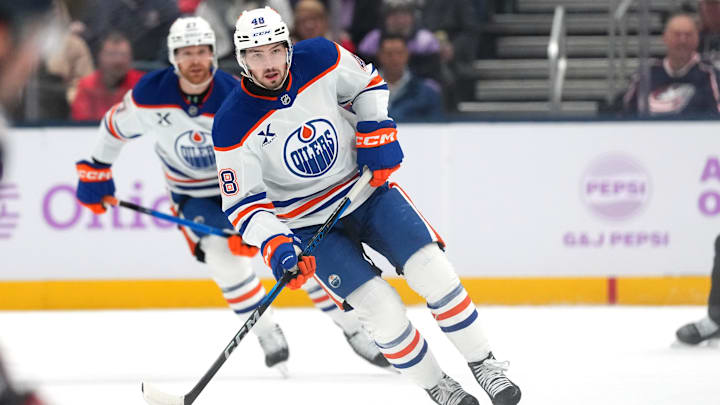 Edmonton Oilers v Columbus Blue Jackets