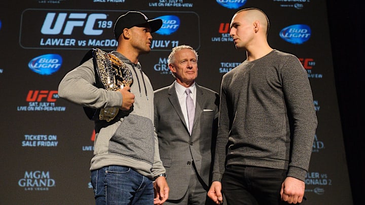 Robbie Lawler and Rory MacDonald