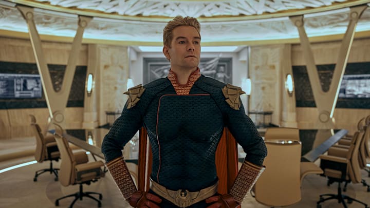 Antony Starr (Homelander) in The Boys Season 3 Credit: Courtesy of Prime Video Copyright: Amazon Studios