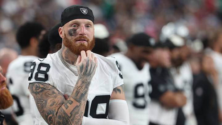 Maxx Crosby and Josh Sweat get mentioned as possible Bears trade targets but cold, hard cash says that's not realistic. Maxx Crosby and Josh Sweat get mentioned as possible Bears trade targets but cold, hard cash says that's not realistic.