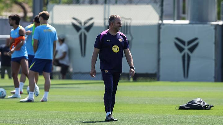 Fc Barcelona Training And Press Conference - Laliga Ea Sports Fc Barcelona Training And Press Conference - Laliga Ea Sports