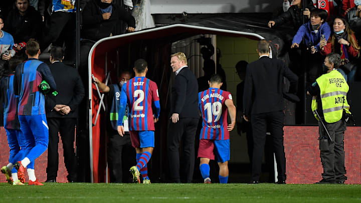 Sergi Banjuan se sentará hoy en el banquillo culé