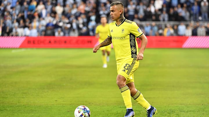 Randall Leal became the first Nashville SC player to score at Geodis Park. 