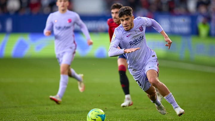 Abdessamad Ezzalzouli anotó un golazo contra el Osasuna