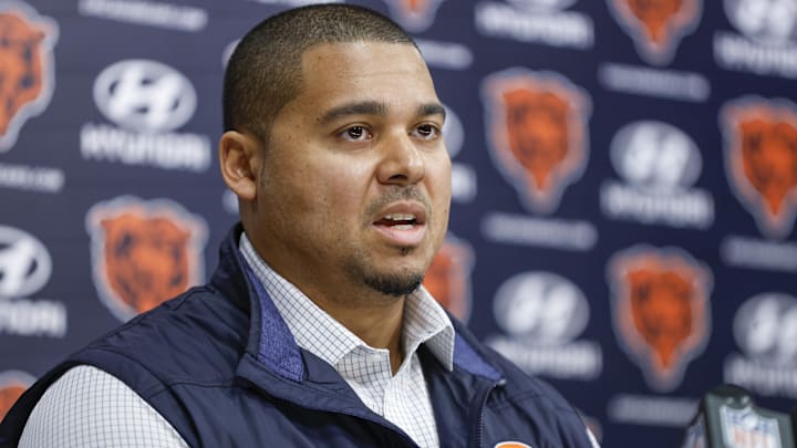 Chicago Bears general manager Ryan Poles.