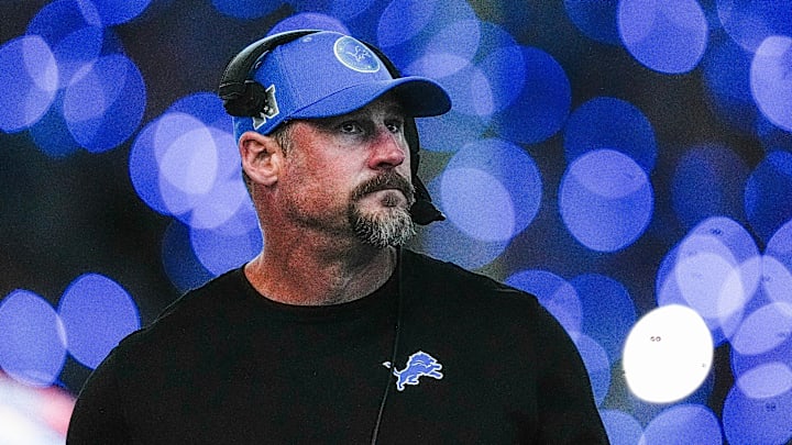 Detroit Lions head coach Dan Campbell.