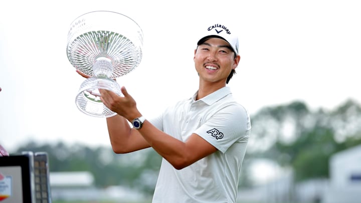 Min Woo Lee won the Texas Children's Houston Open for his maiden PGA Tour title.  