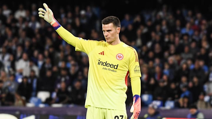 Michael Zetterer im Trikot von Eintracht Frankfurt