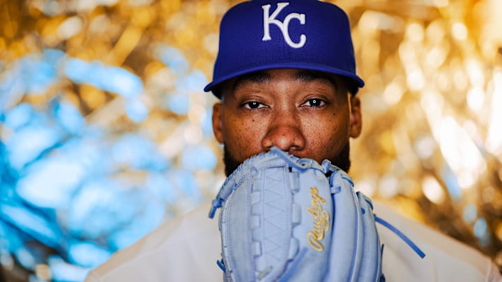 Kansas City Royals pitcher Amir Garrett