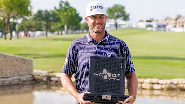 Taylor Pendrith is the defending champion of the CJ Cup Byron Nelson. 