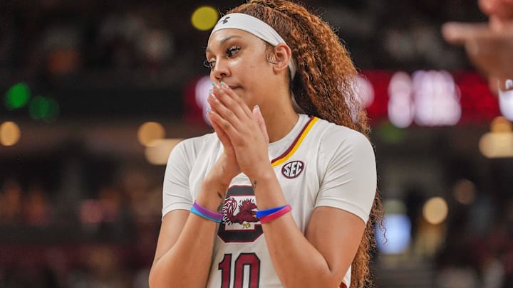 South Carolina basketball star Kamilla Cardoso
