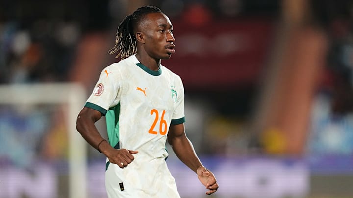 Yan Diomande nimmt derzeit mit der Elfenbeinküste am Afrika-Cup teil