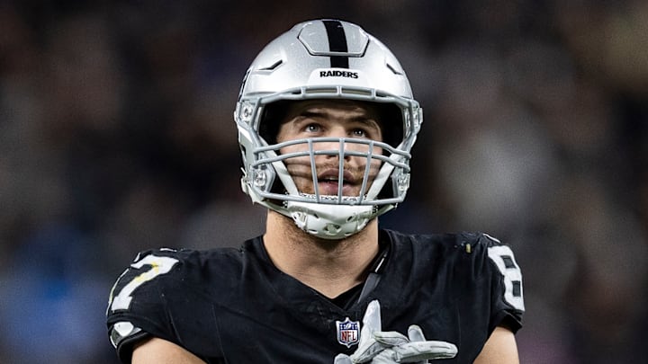 Las Vegas Raiders TE Michael Mayer.