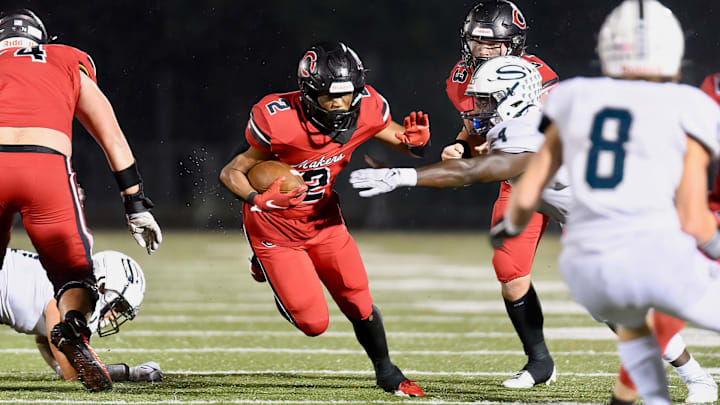 Senior Titan Brody is expected to lead deep backfield of running backs for Camas offense in 2024.