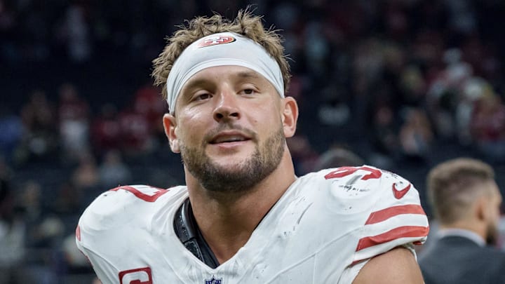 San Francisco 49ers defensive end Nick Bosa (97)