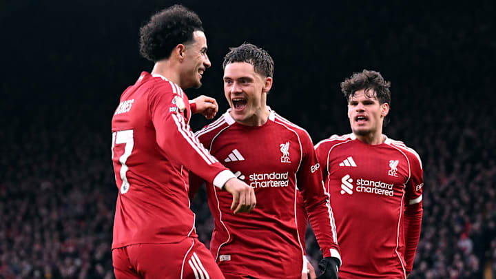 Curtis Jones, Florian Wirtz, Milos Kerkez