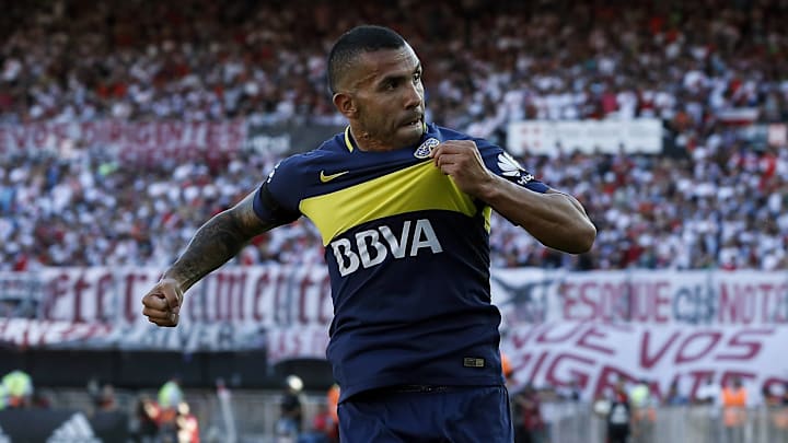 Carlos Tévez salió de la cantera del Boca Juniors