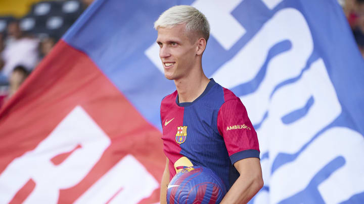 Dani Olmo est un nouveau joueur du FC Barcelone.
