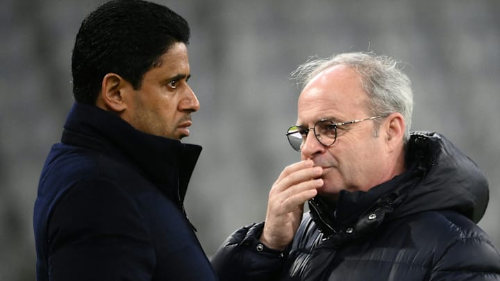Nasser Al-Khelaïfi et Luis Campos - PSG Nasser Al-Khelaïfi et Luis Campos - PSG