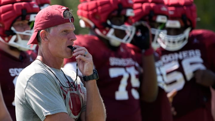 Oklahoma head football coach Brent Venables