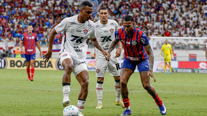 Bahia e Vitória ficaram no 1 a 1 na Fonte Nova