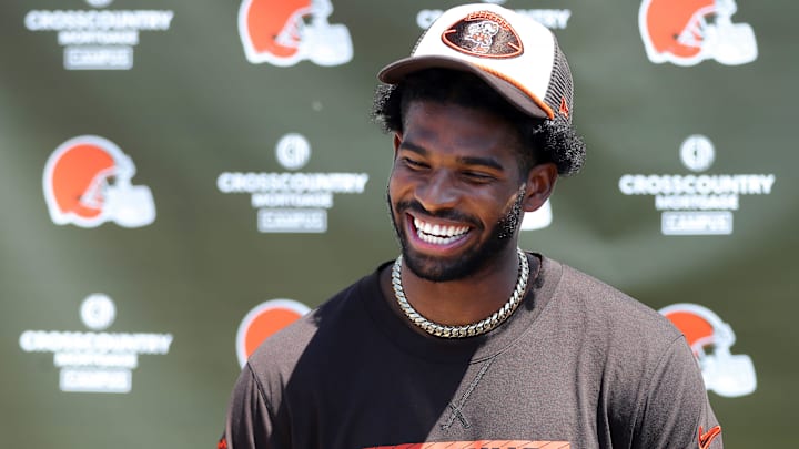 Sanders was drafted by the Browns in the 2025 NFL draft