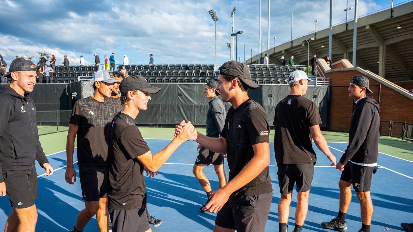 Wake Forest Men's Tennis Cruises Through Regionals
