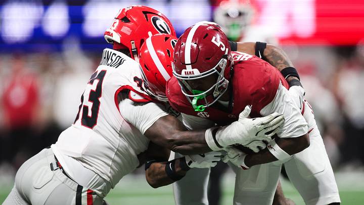 Alabama and Georgia face off once again. Alabama and Georgia face off once again.