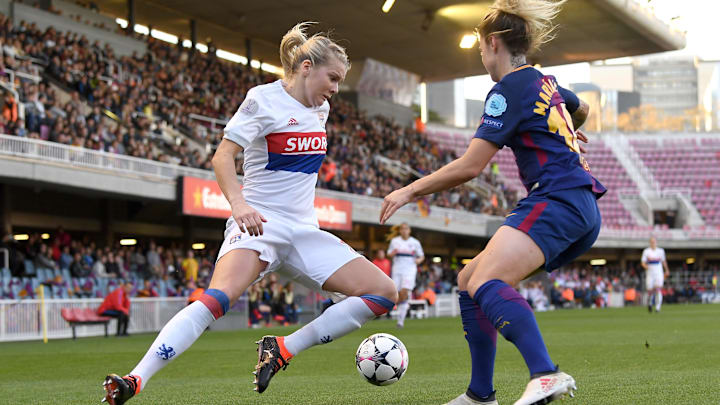 FC Barcelona Women v Olympique Lyon Women - UEFA Women's Champions League Quarter Final 2nd Leg