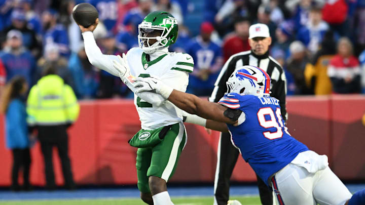 Buffalo Bills defensive tackle DeWayne Carter suffered a season-ending injury.