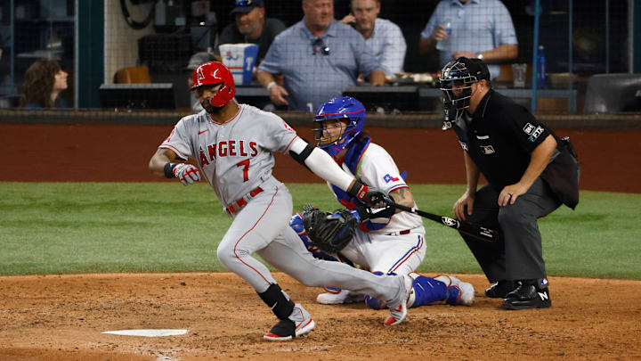 Los Angeles Angels v Texas Rangers