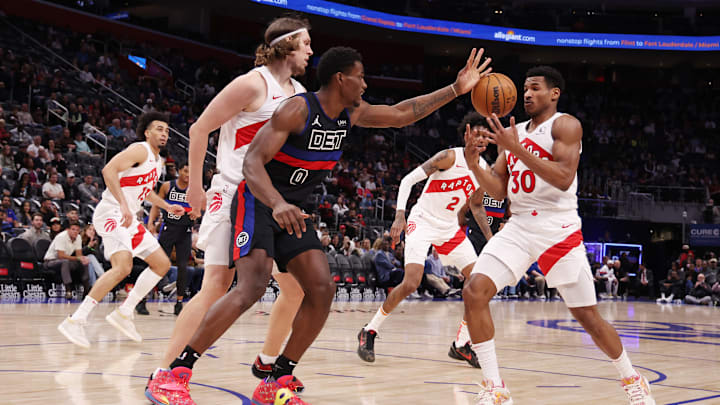 Toronto Raptors v Detroit Pistons
