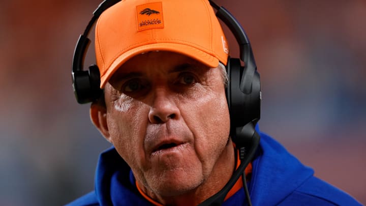 Denver Broncos head coach Sean Payton