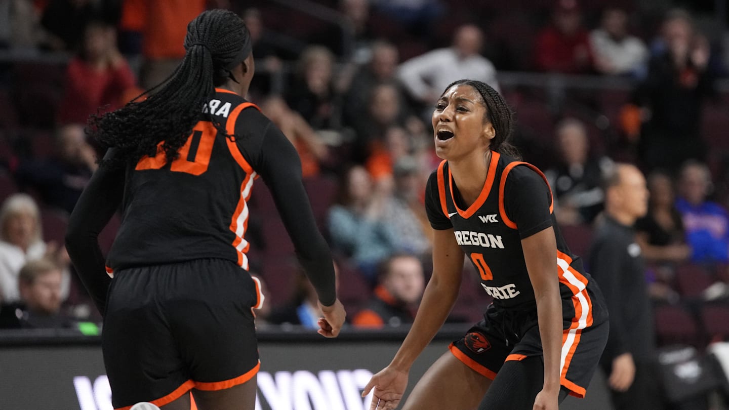 Oregon State Women Beat Portland 60-50 to Advance in WCC Tournament