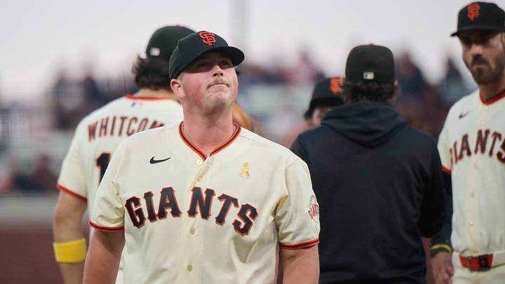 San Francisco Giants pitcher Matt Wilkinson (71) walks to the dugout after a pitching change at Oracle Park. Credit: Robert Edwards-Imagn Images San Francisco Giants pitcher Matt Wilkinson (71) walks to the dugout after a pitching change at Oracle Park. Credit: Robert Edwards-Imagn Images