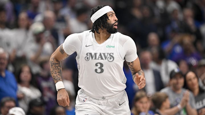 Dallas Mavericks forward Anthony Davis.