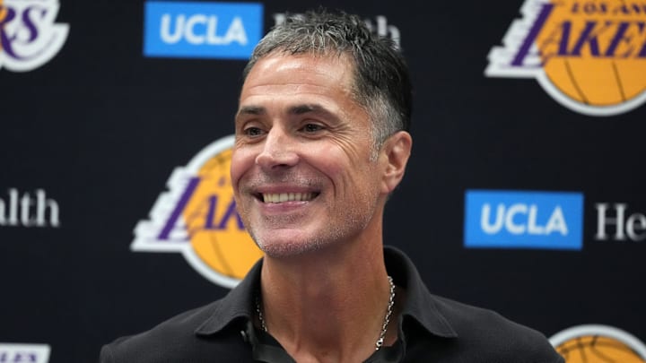 Los Angeles Lakers general manager Rob Pelinka